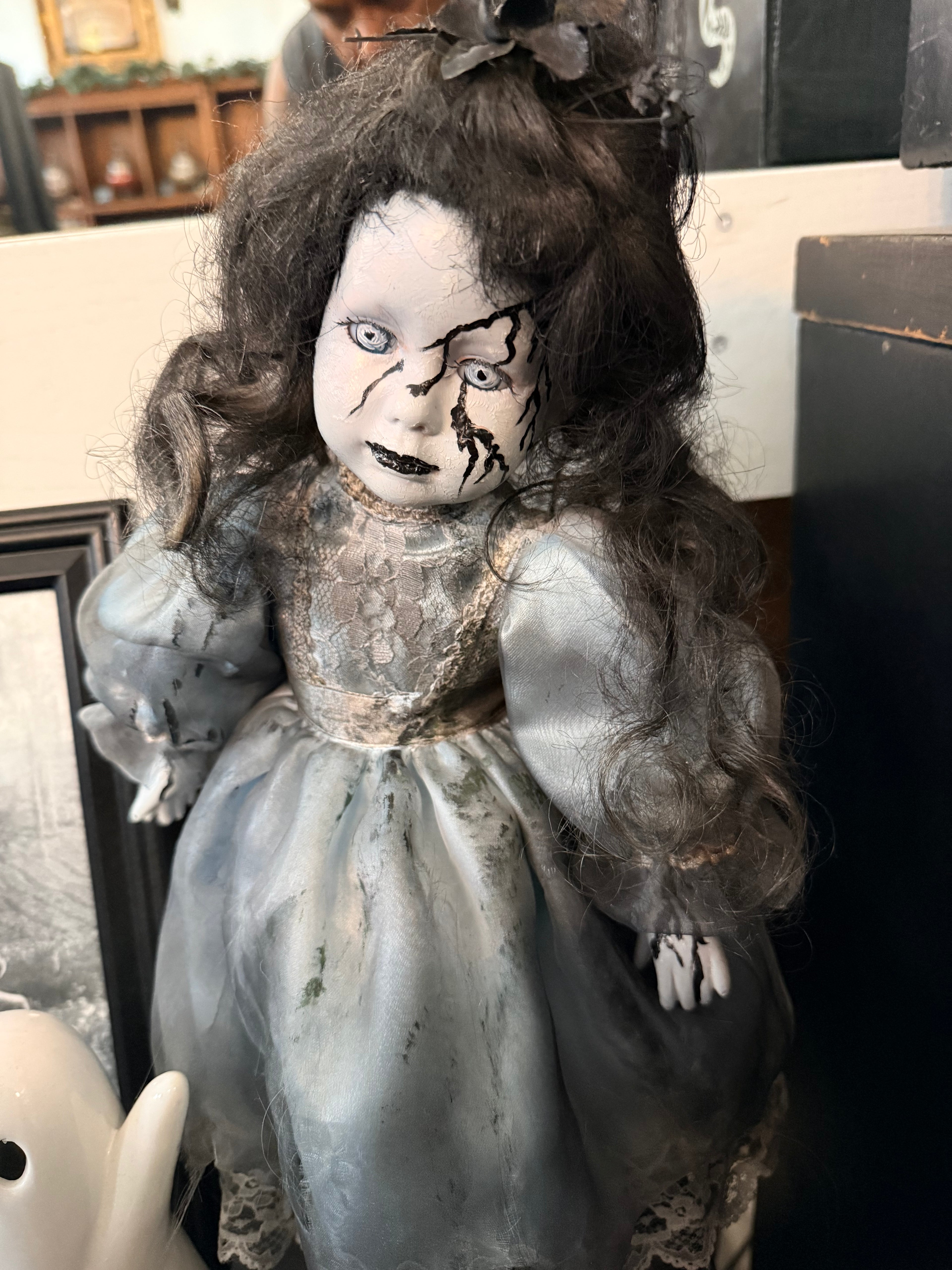 Haunted Manor Porcelain Doll