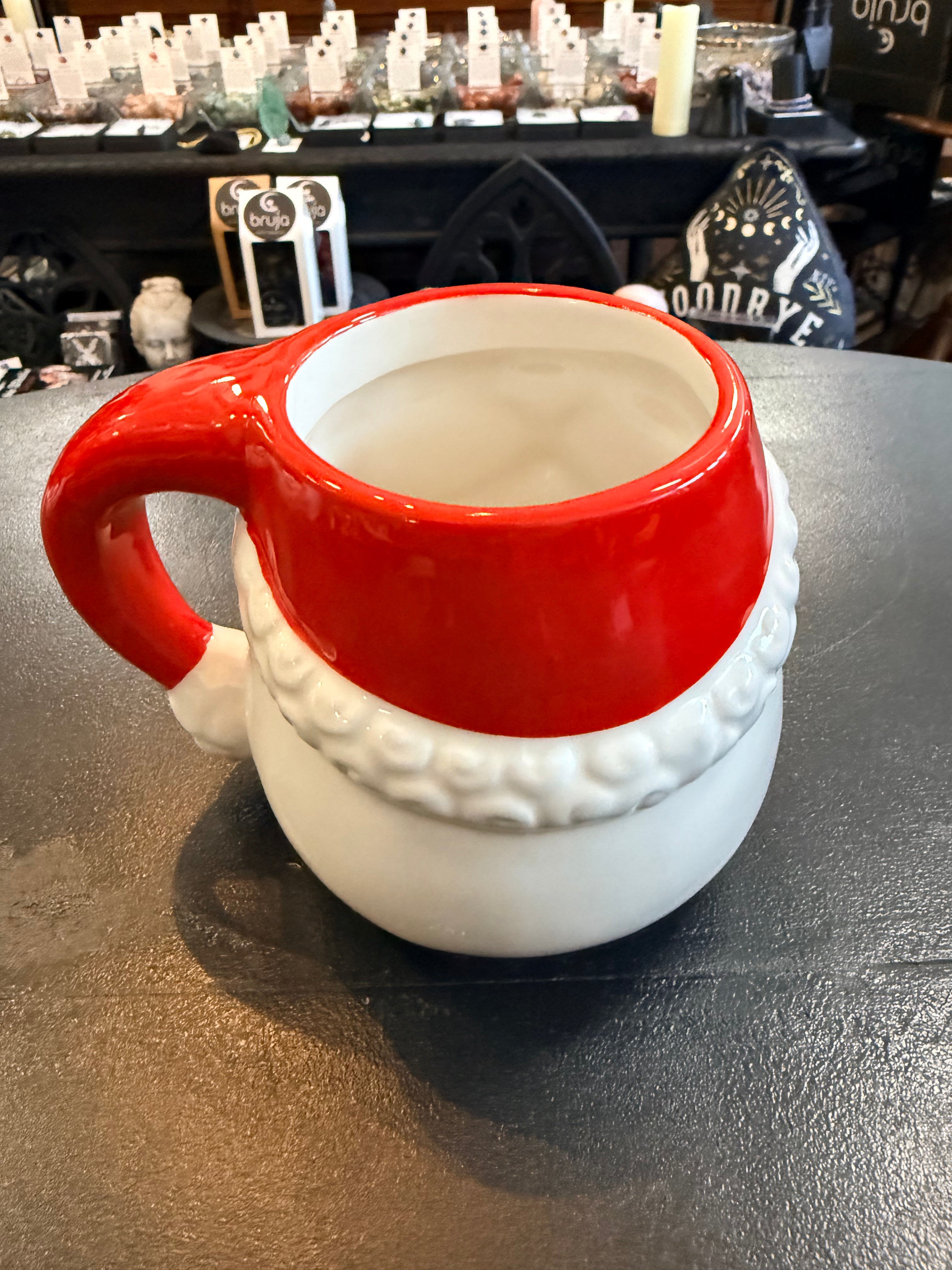 Jack Skellington Santa Hat Mug