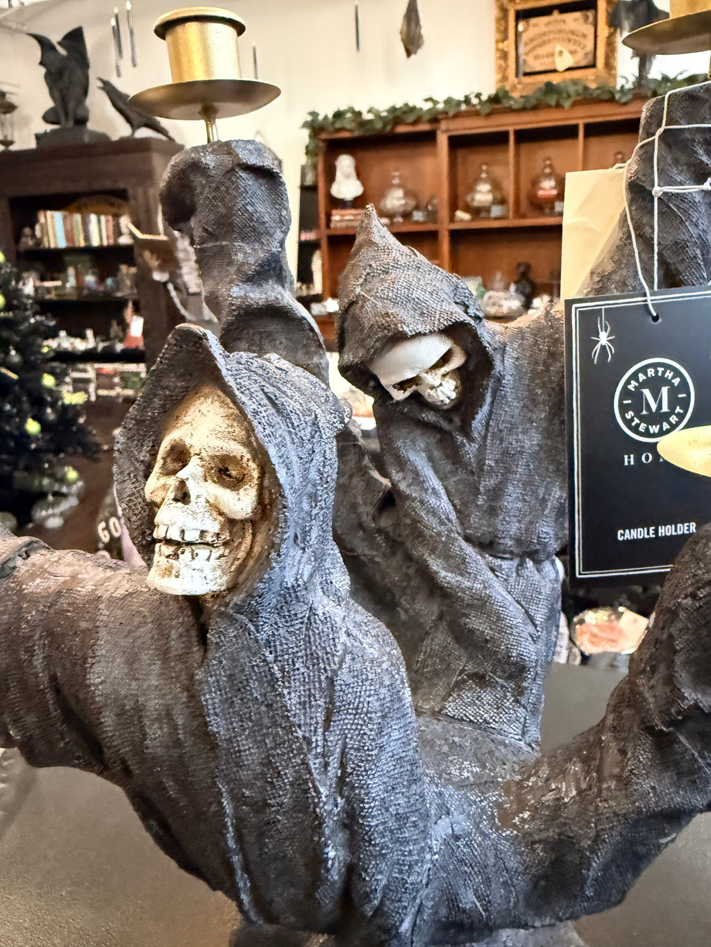 Grim Reaper Five-Arm Candelabra