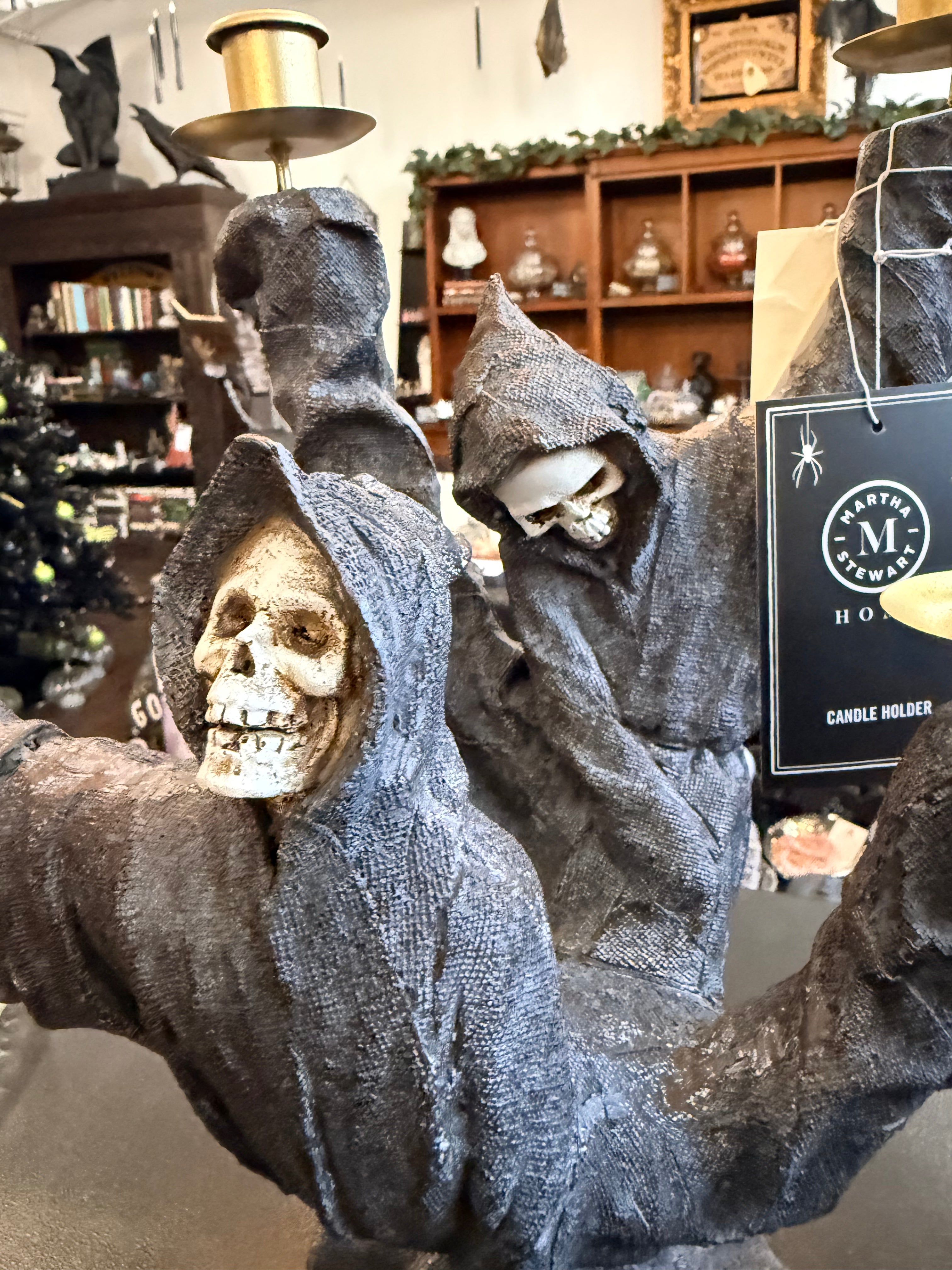 Grim Reaper Five-Arm Candelabra
