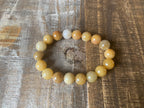 Yellow Carnelian Gemstone Bracelet for Courage and Assertiveness