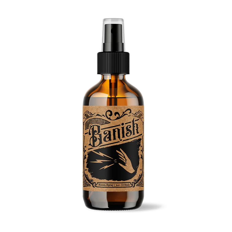 Banish Room+Linen Spray [Scent: Tobacco+Vanilla]